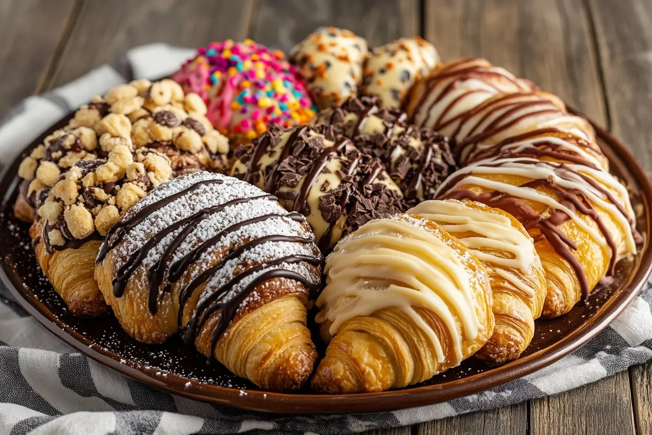 Assorted Cookie Croissants