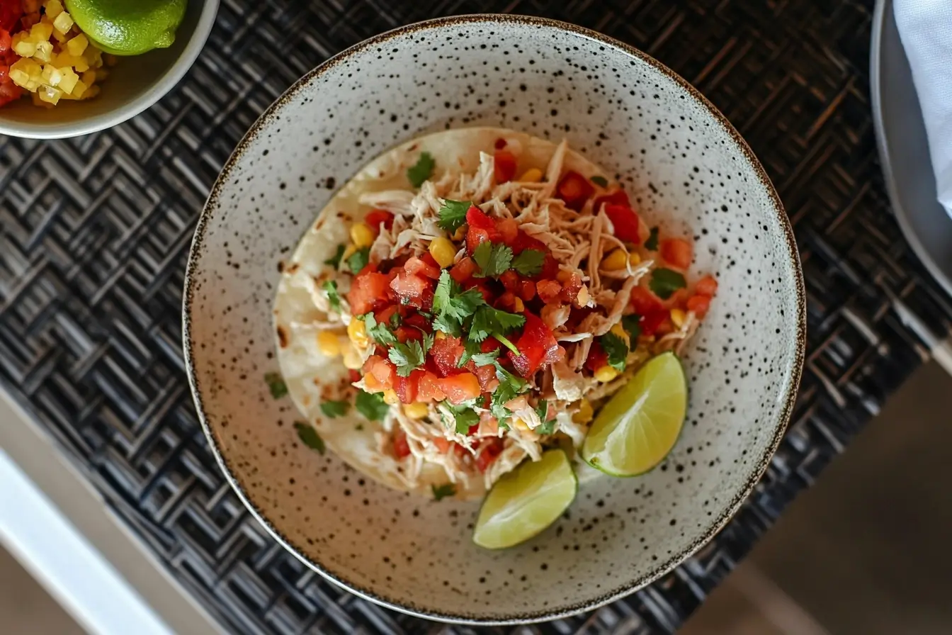 Crockpot Chicken Tacos