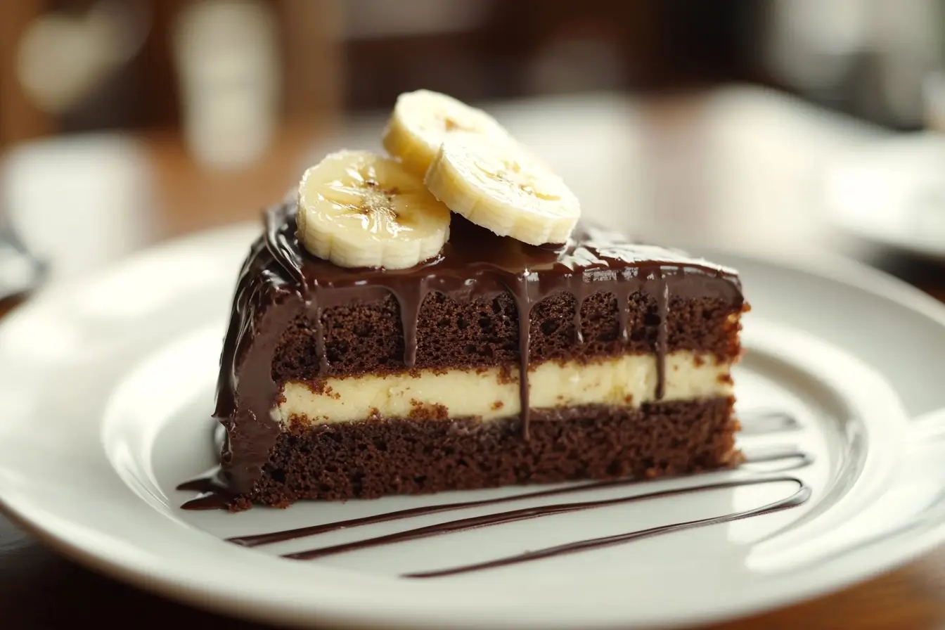 Decadent Chocolate Banana Cake