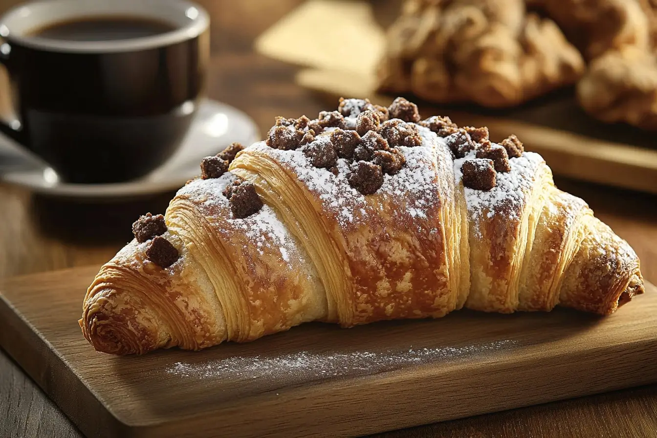 Freshly Baked Cookie Croissant