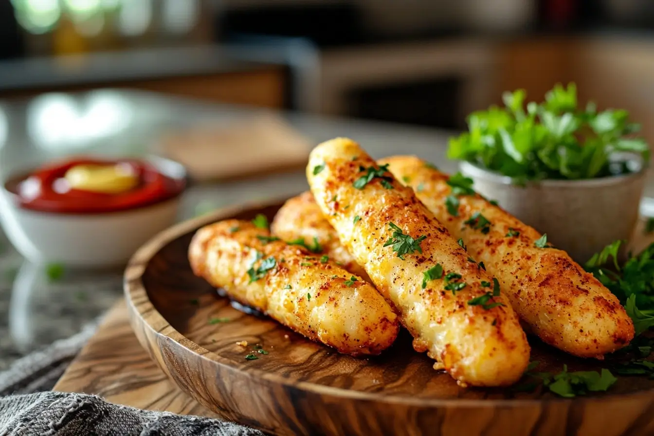 Golden Air Fryer Corn Dogs