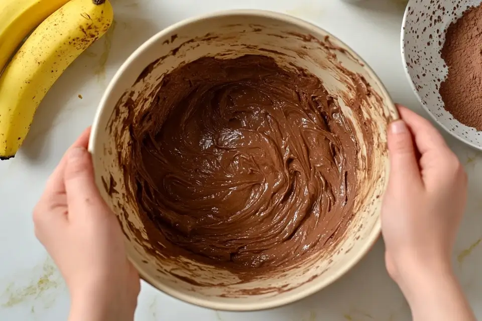 Preparing The Cake Batter