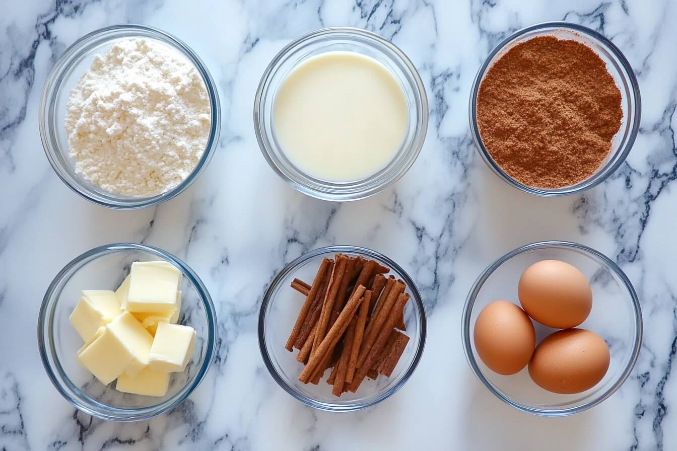 Snickerdoodle Bars Ingredients